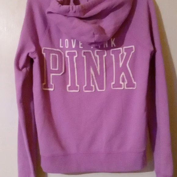 Victoria's Secret Pink Lavender Hoodie - Picture 2 of 8